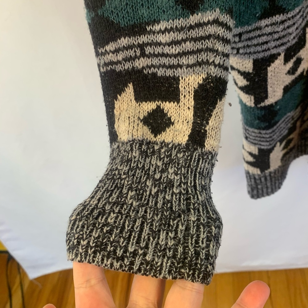 Ecote Cardigan Sweater Urban Outfitters Aztec - Picture 3 of 7